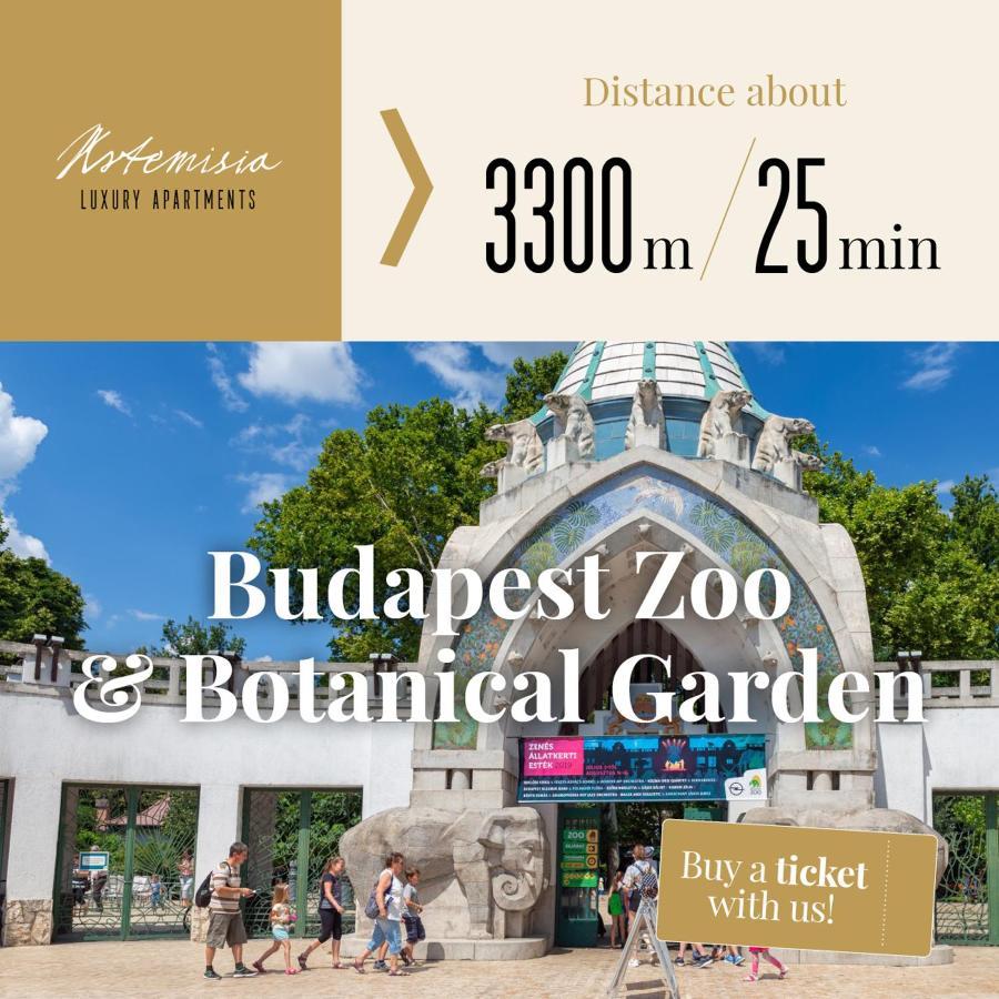 Artemisia Luxury Apartments Jardin Budapešť Exteriér fotografie