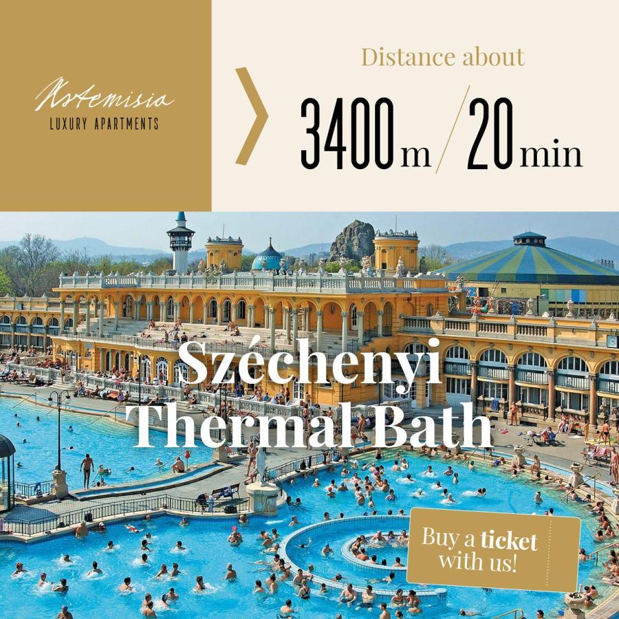 Artemisia Luxury Apartments Jardin Budapešť Exteriér fotografie