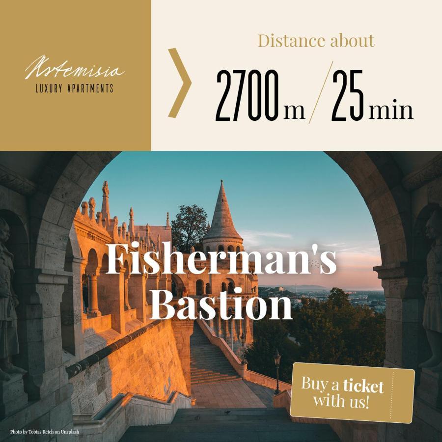 Artemisia Luxury Apartments Jardin Budapešť Exteriér fotografie